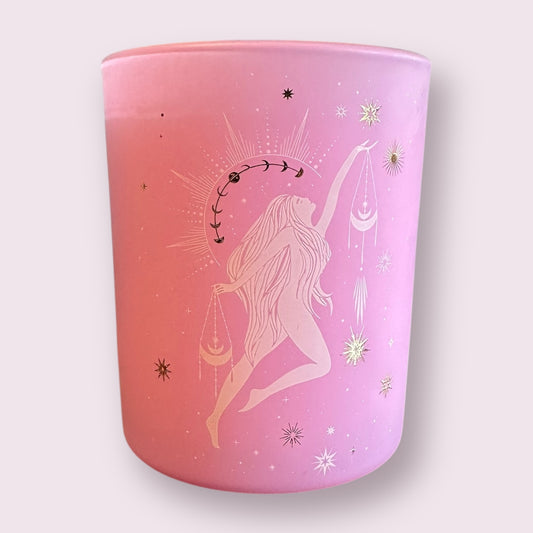 Libra Zodiac Candle