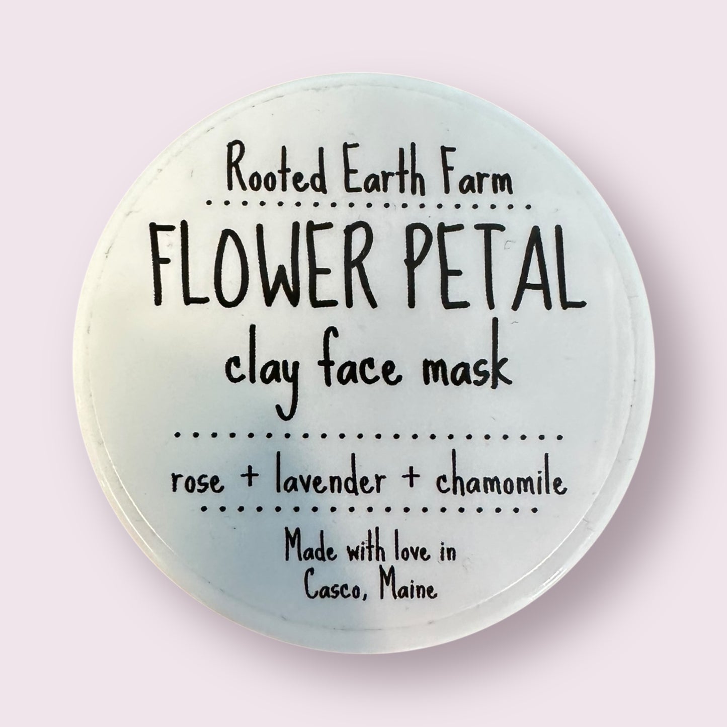 Flower Petal Clay Mask - 1 oz