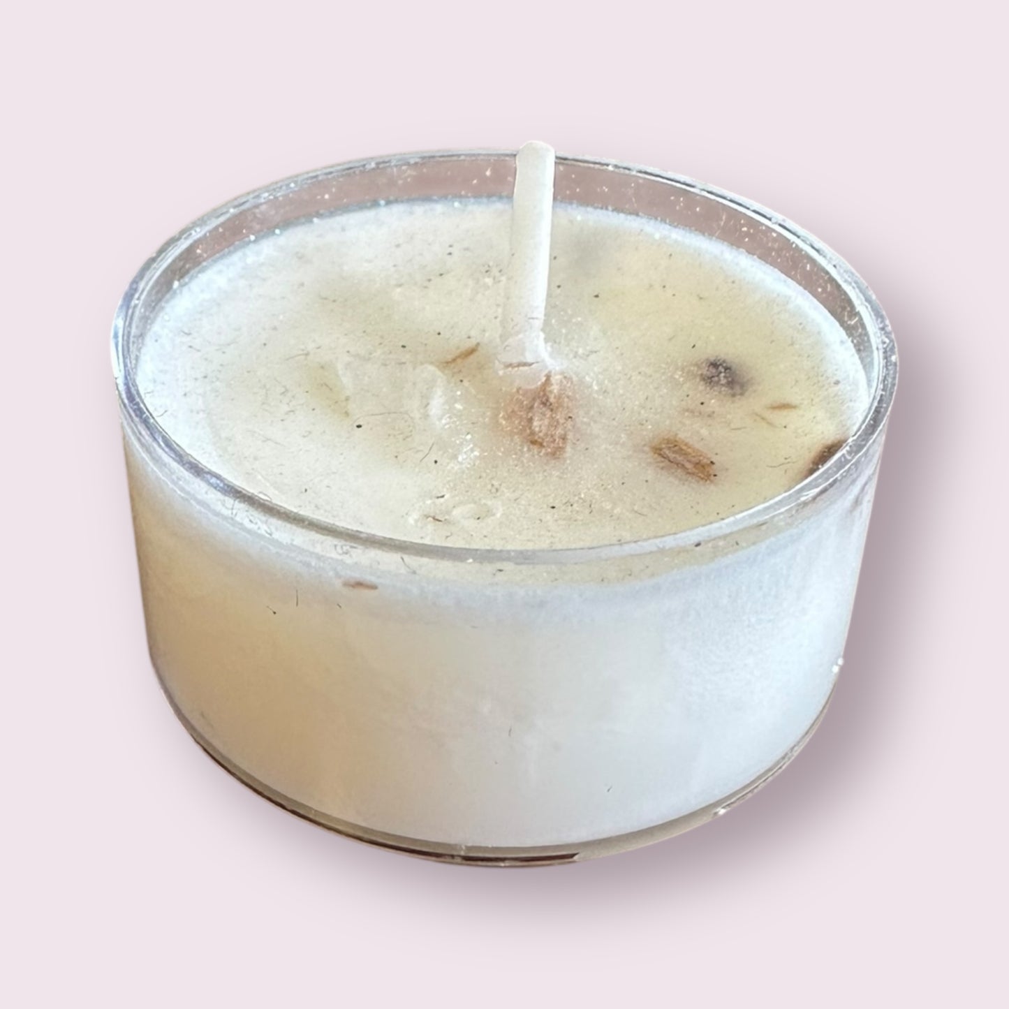 Palo Santo: Soy Candles with Herbs and Crystals