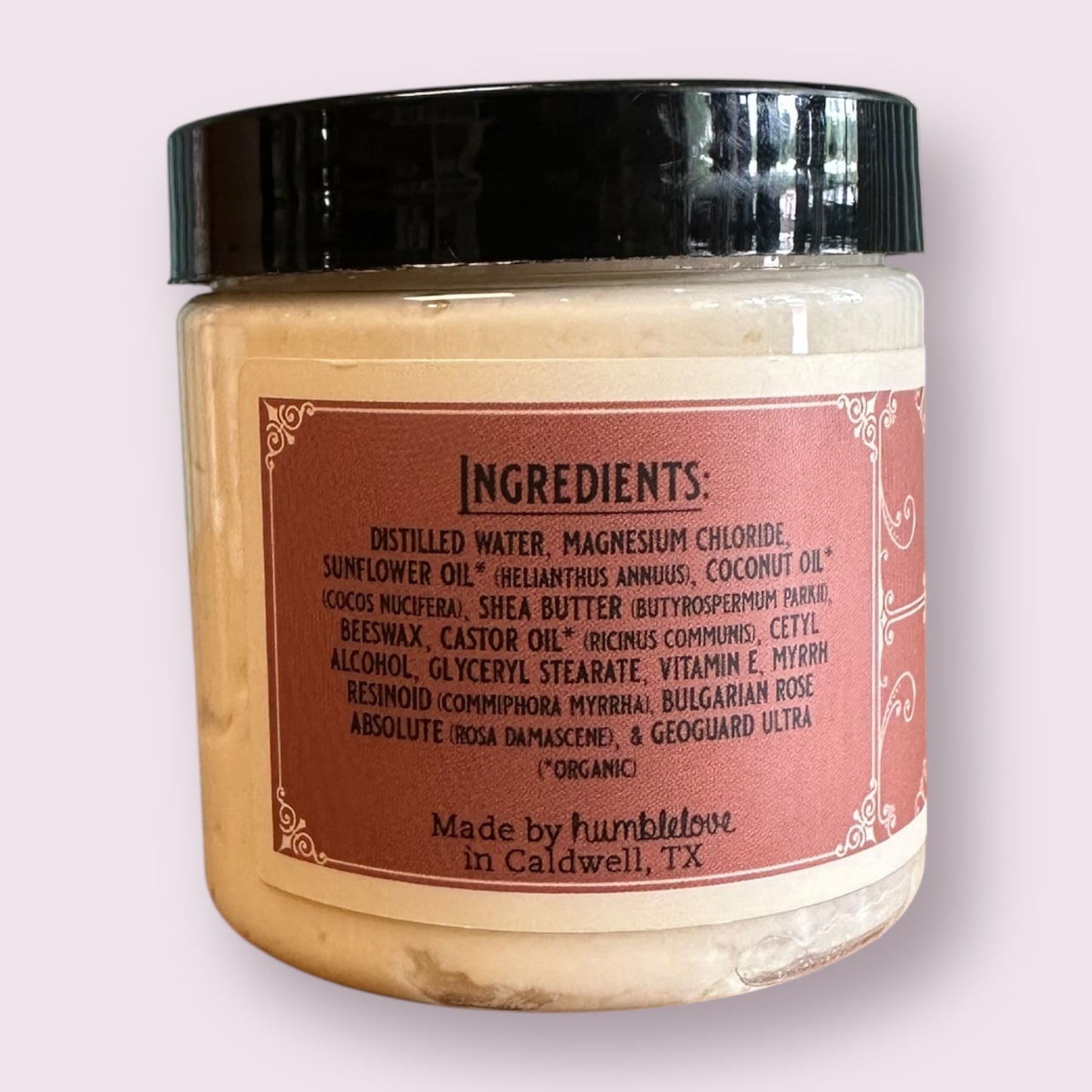Magnesium Cream - Rose + Myrrh 4 oz