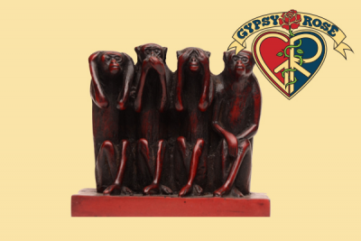 Mystic Monkeys Resin Statue