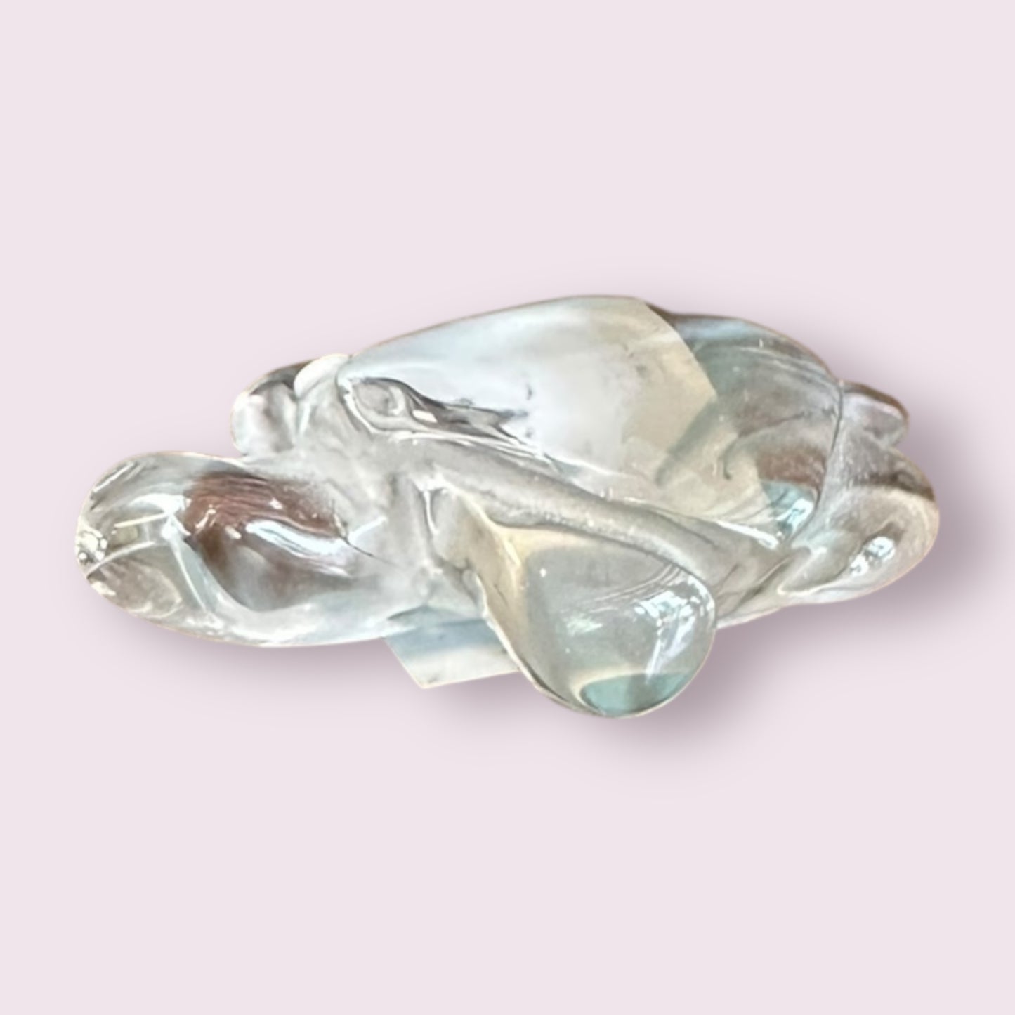 Clear Quartz Carved Turtle