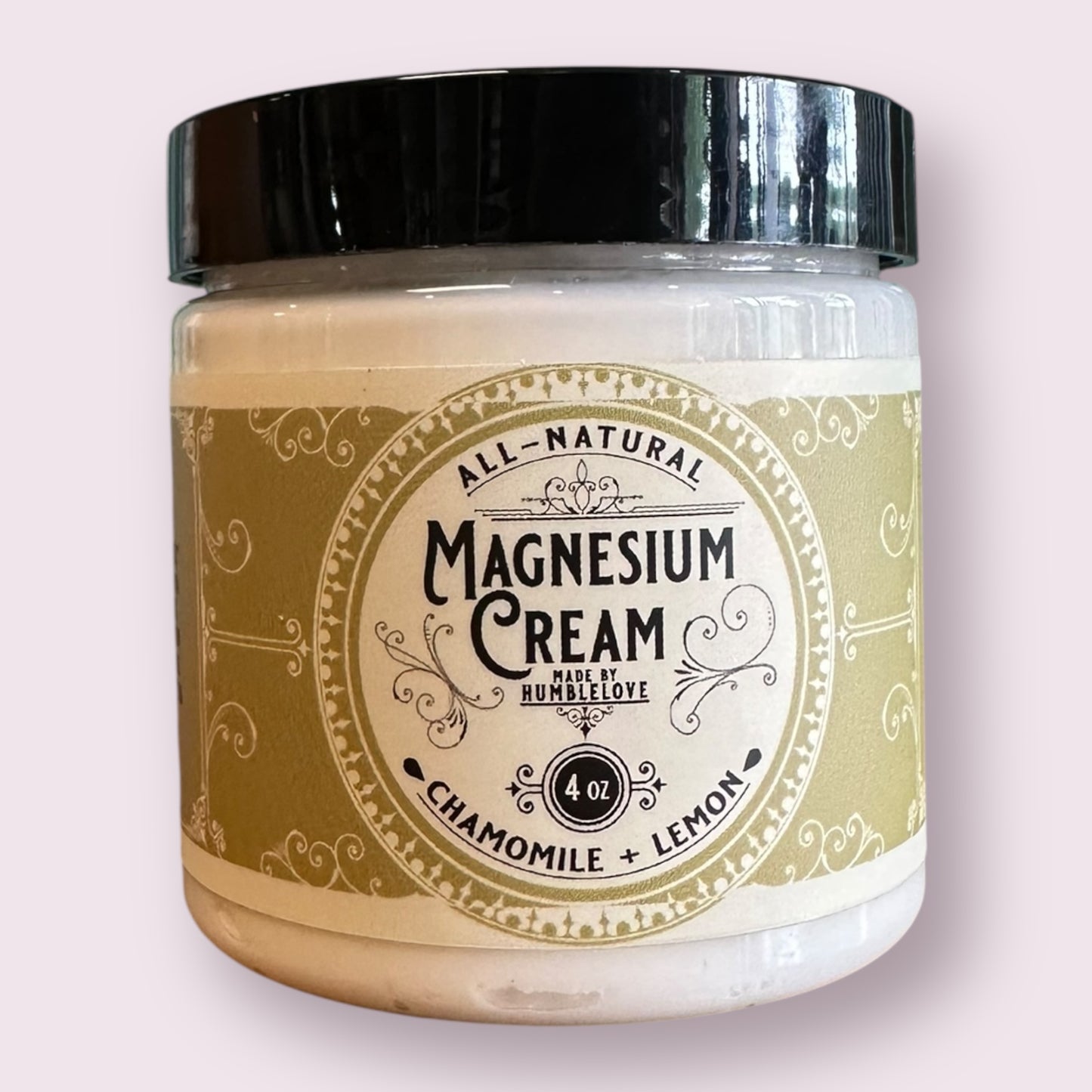 Magnesium Cream - Chamomile + Lemon 4 oz