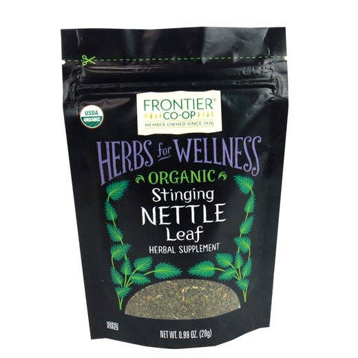 Stinging Nettle Leaf, Certified Organic, Kosher 0.99 Oz.