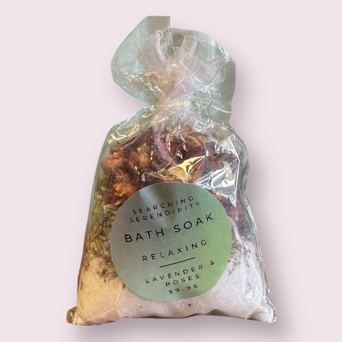 Herbal Bath Soak (White Label): Calming Bath Soak- Epsom Salt-Lavender-Roses