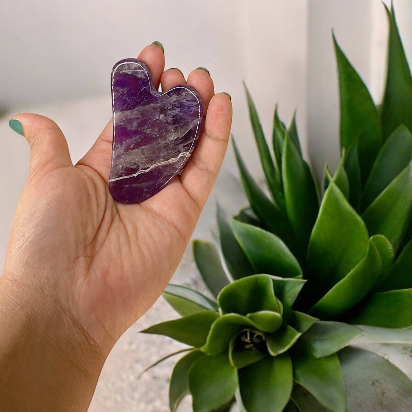 Amethyst Gua Sha | Facial Stone | Earth Day Bestseller