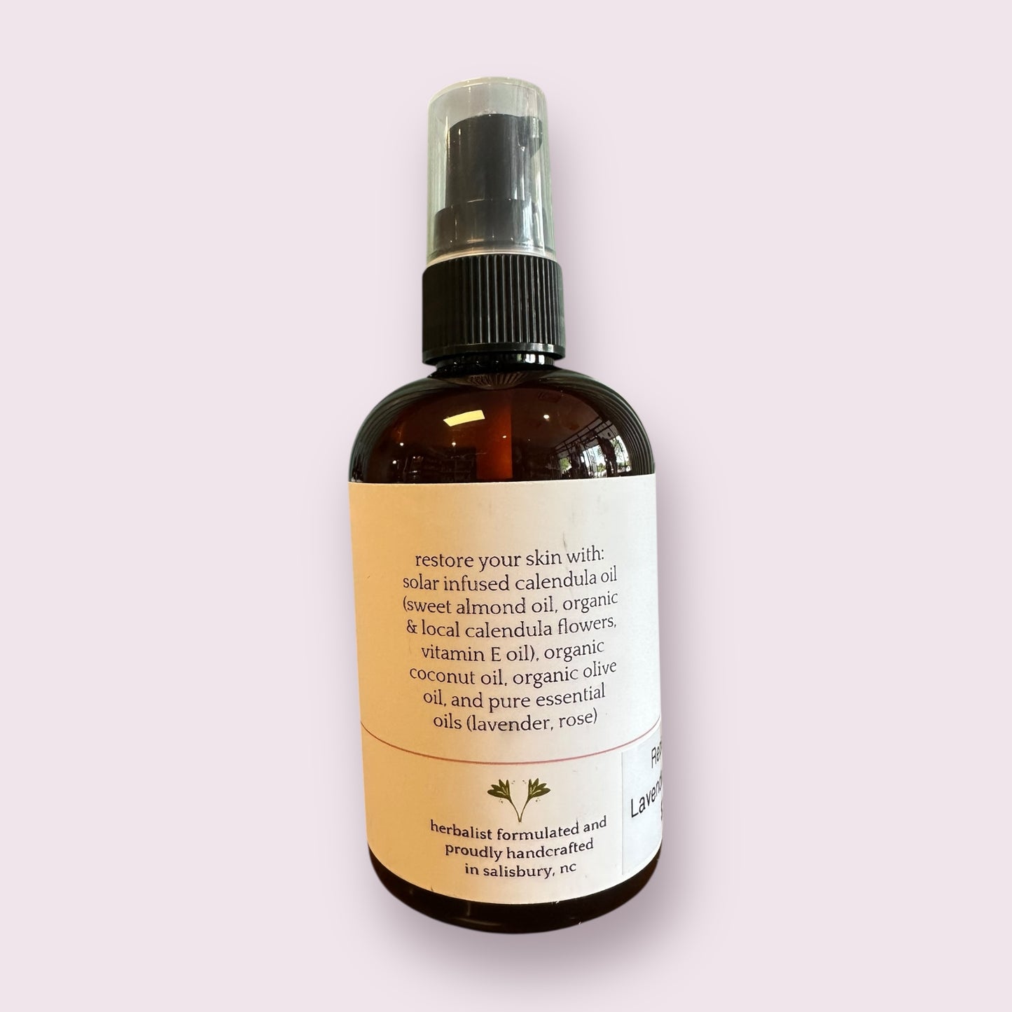 Replenish - Lavender & Rose: 4 oz pump top bottle