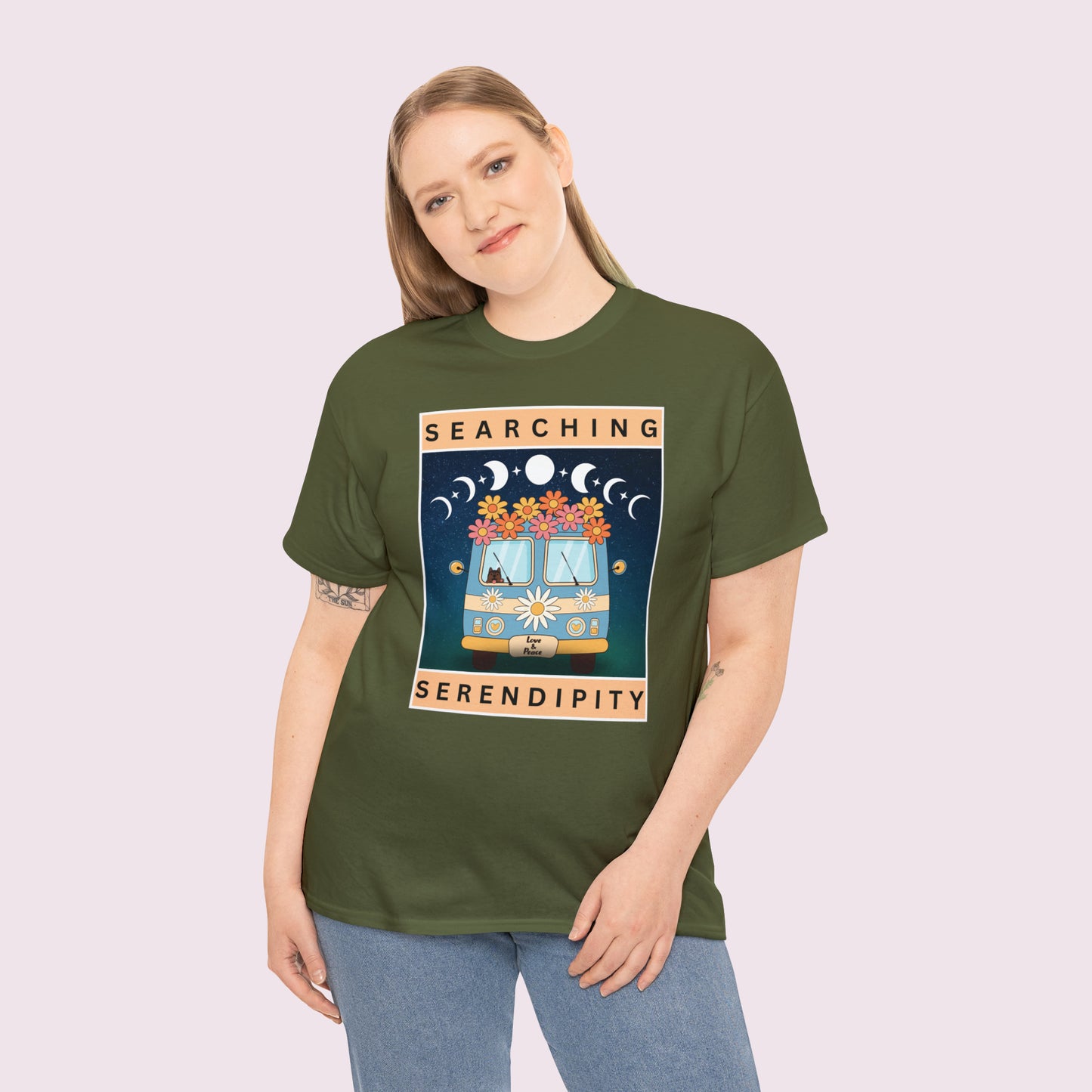 Searching Serendipity Unisex Heavy Cotton Tee