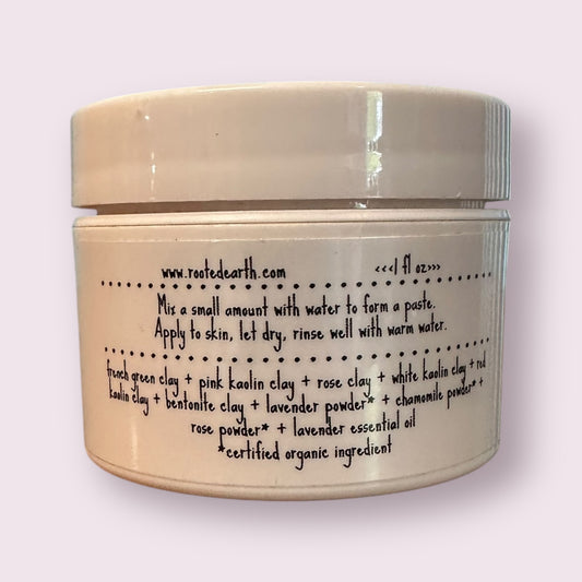 Flower Petal Clay Mask - 1 oz
