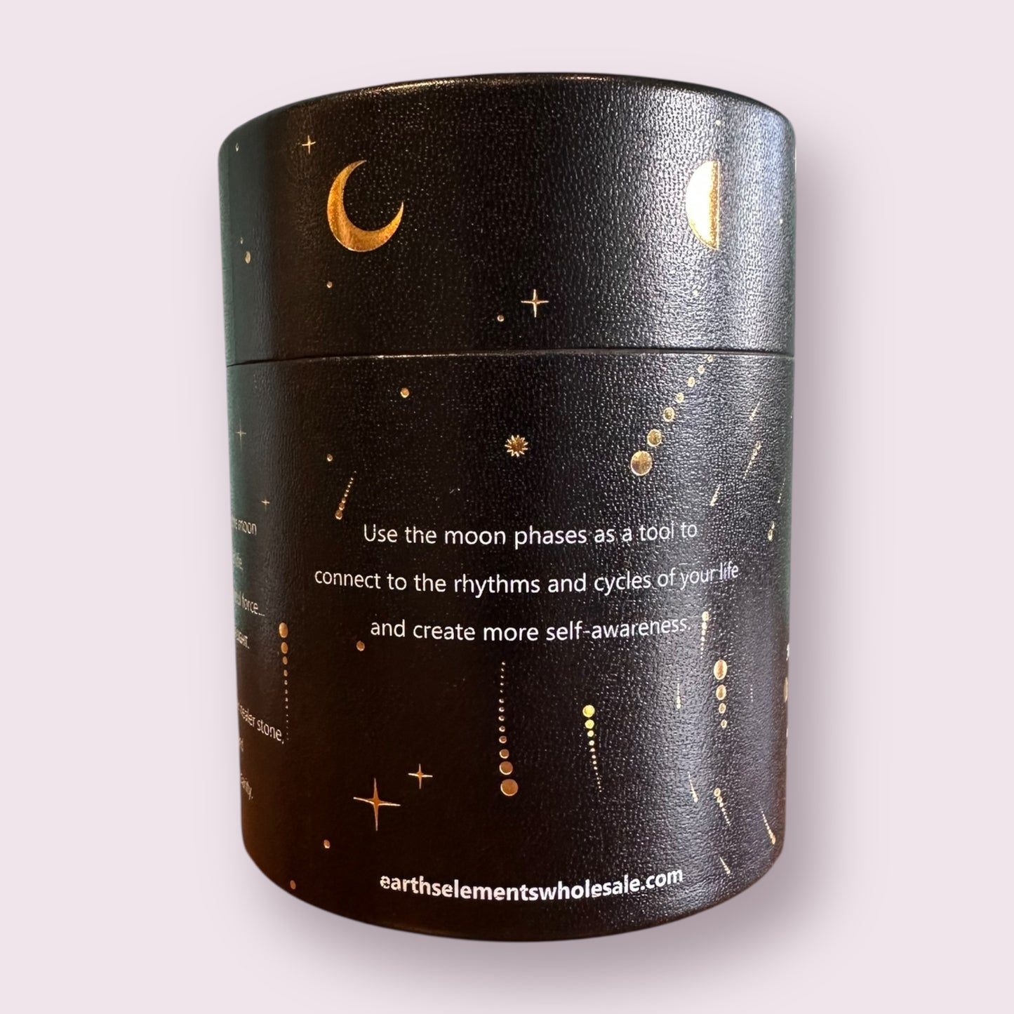Crystal Candle, Moon Phase