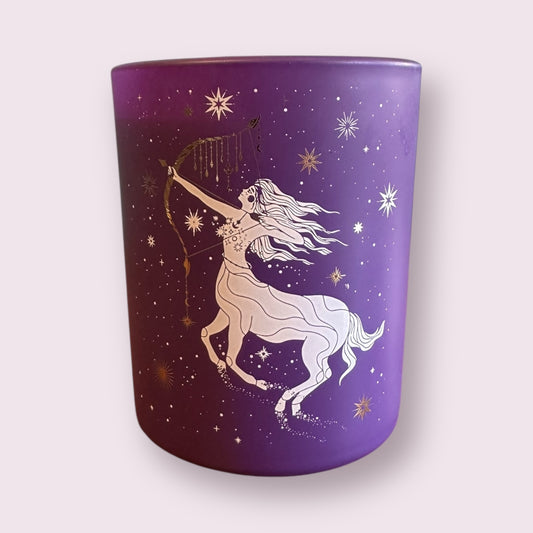 Sagittarius Zodiac Candle