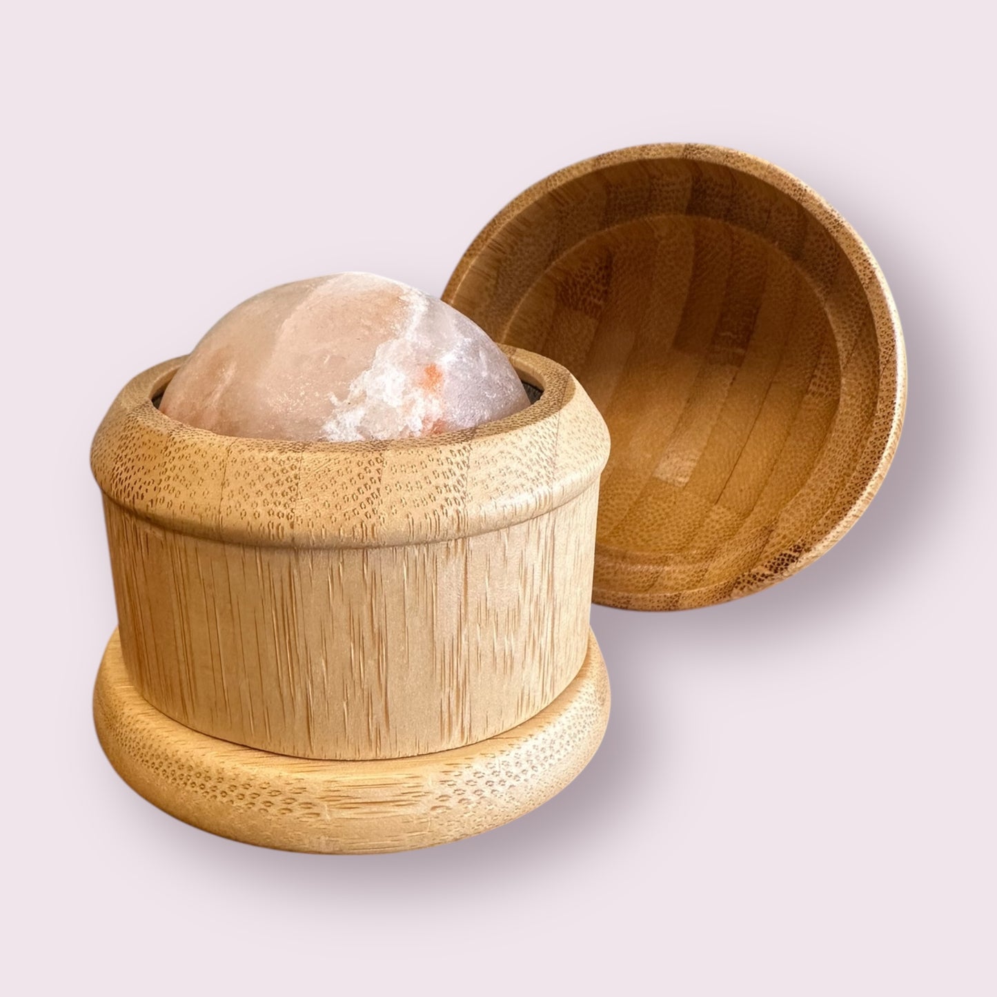 Bamboo Himalayan Salt Massage Ball | Summer Bestseller