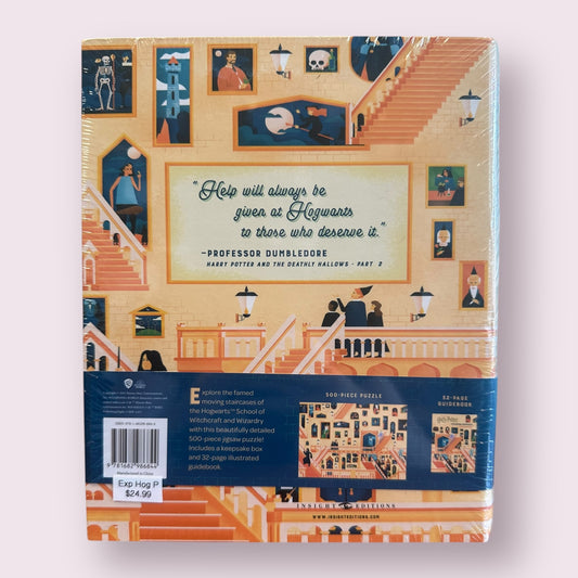 Exploring Hogwarts Puzzle and Book Set