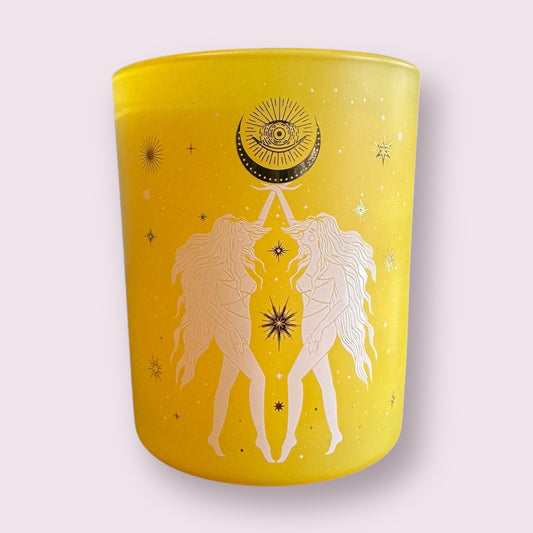 Gemini Zodiac Candle
