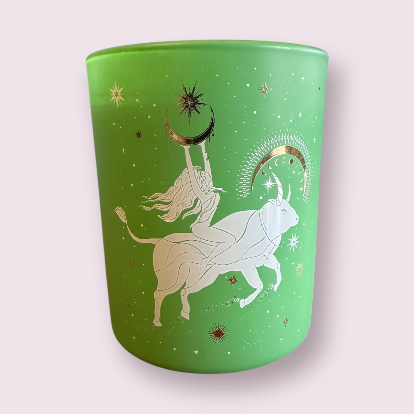 Taurus Zodiac Candle