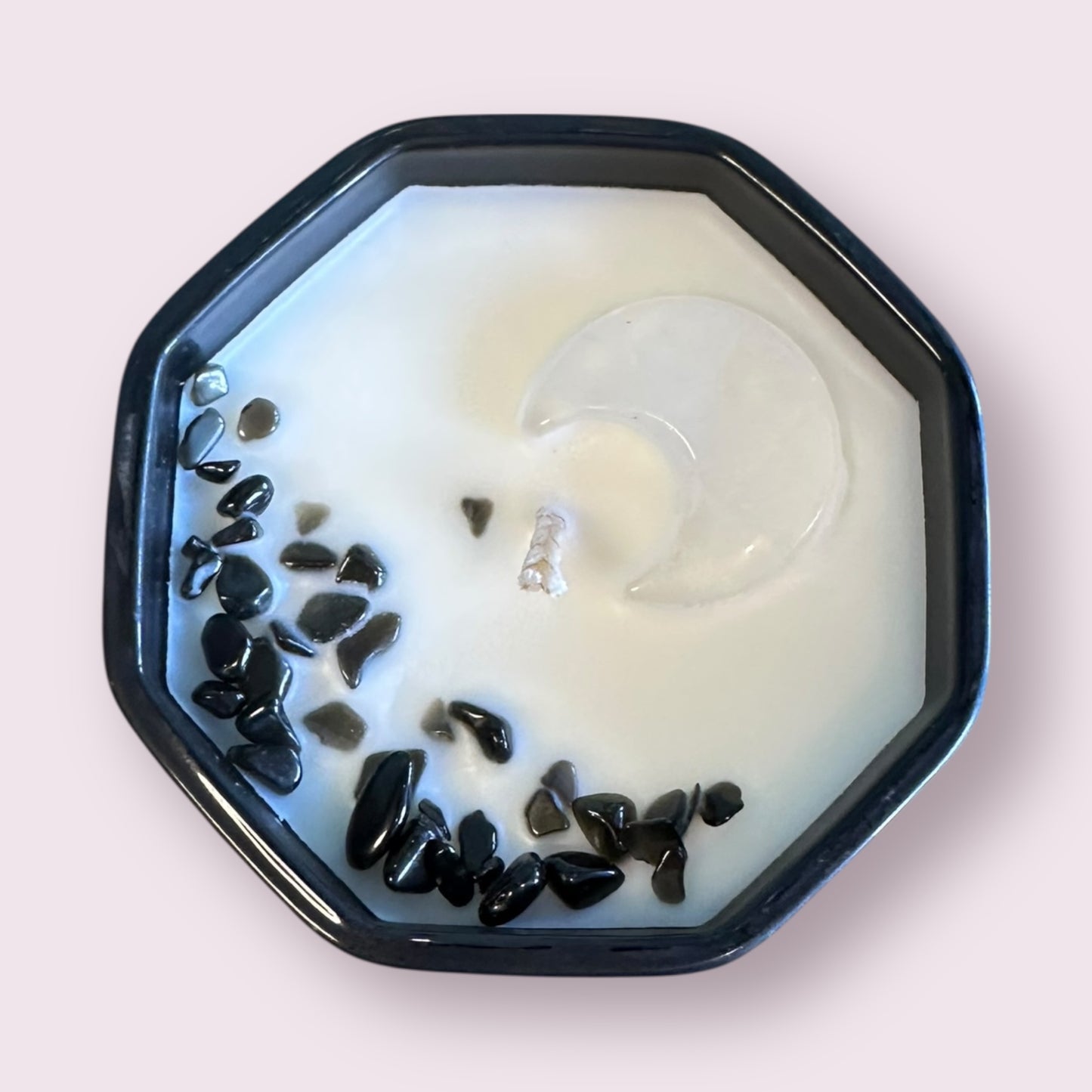 Crystal Candle, Moon Phase