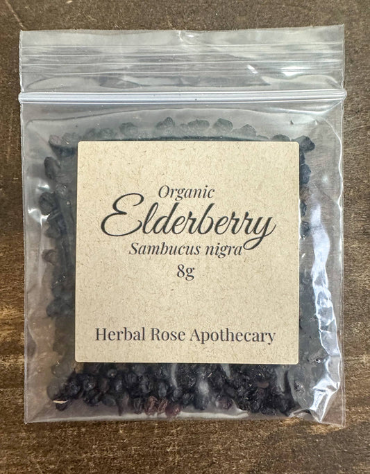 Organic Elderberry: 8g