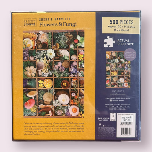 Flowers and Fungi Jigsaw Puzzle