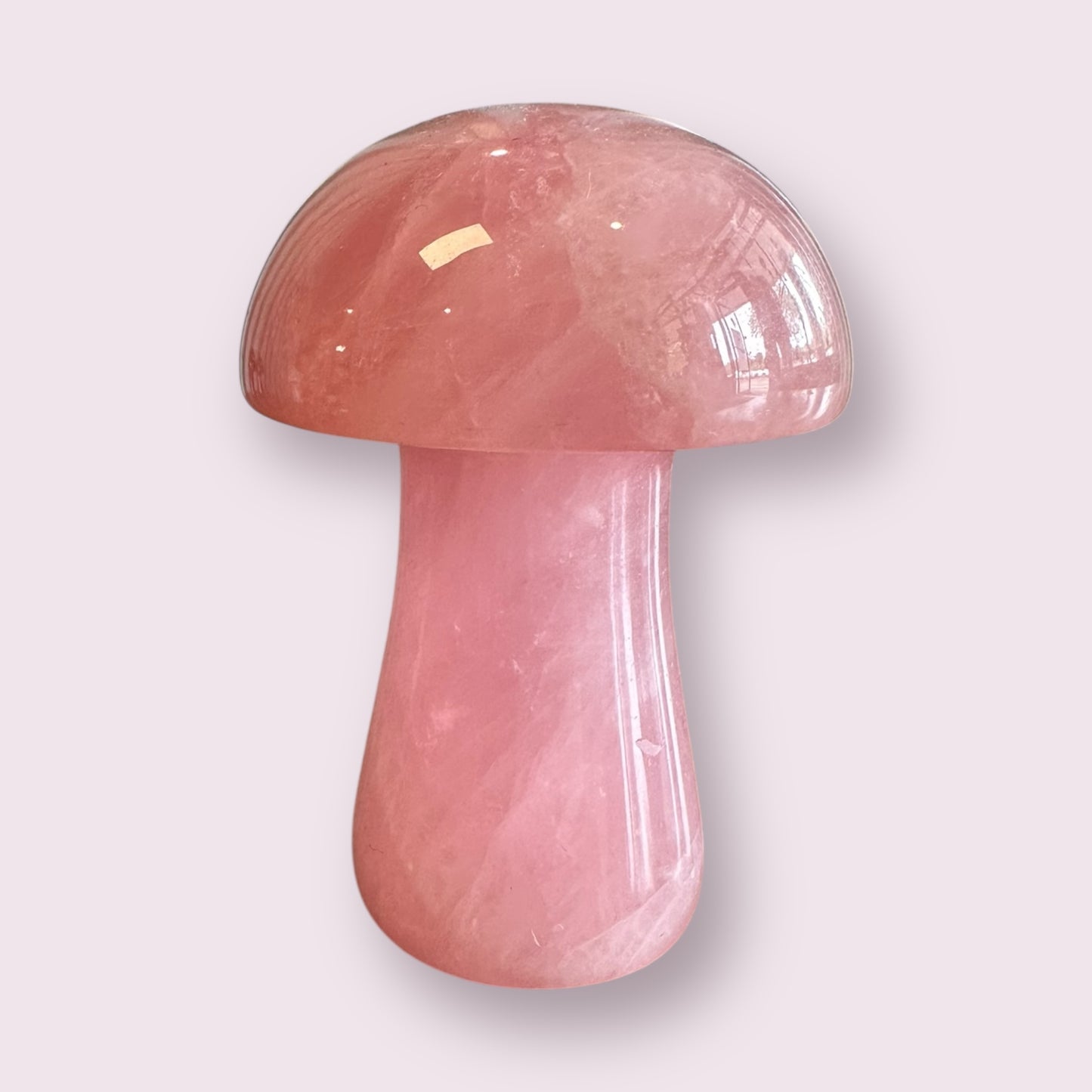 Rose Quartz Large Crystal Mushroom