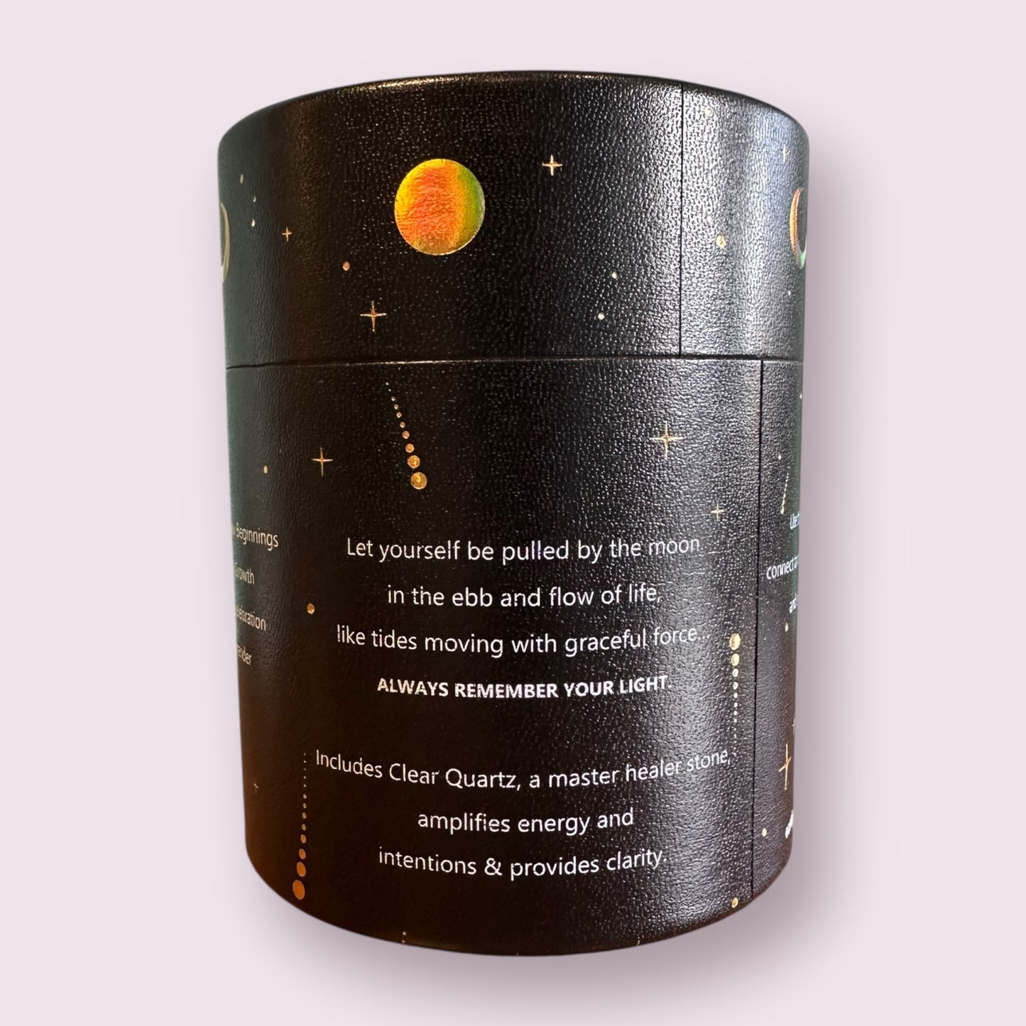 Crystal Candle, Moon Phase