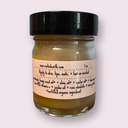 Rose Petals Salve - 1 oz