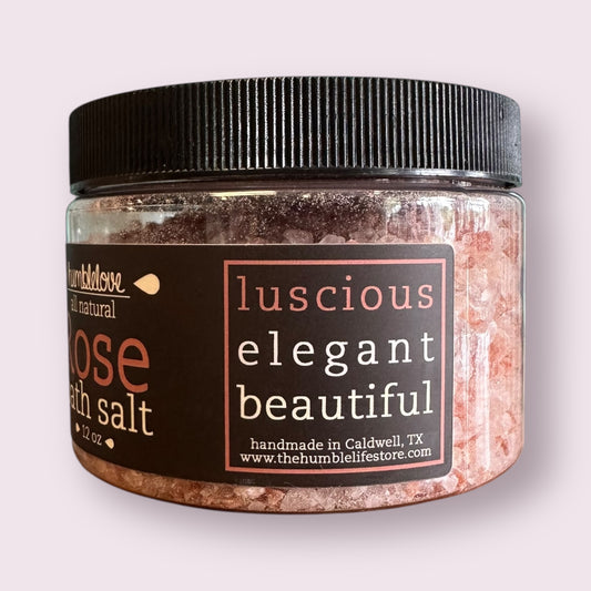 Bath Salt  - Rose
