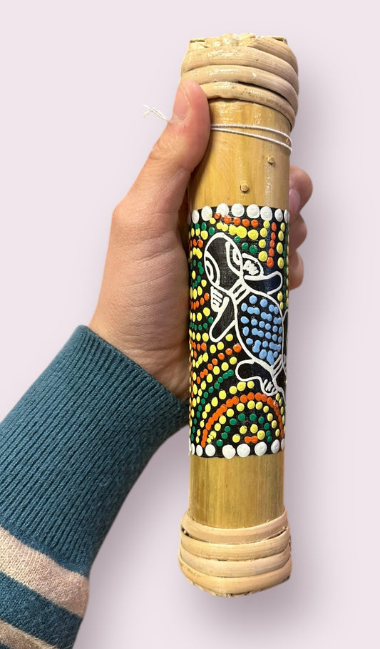 SMALL HAND PAINTED RAINSTICK