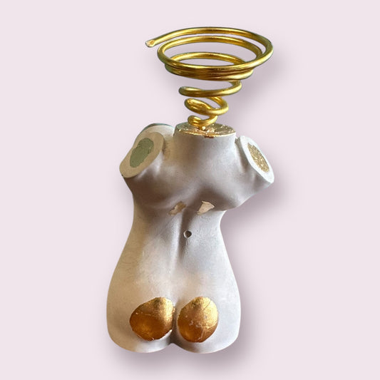 Woman Body Unique Air Plant Holder | Sculpture Torso