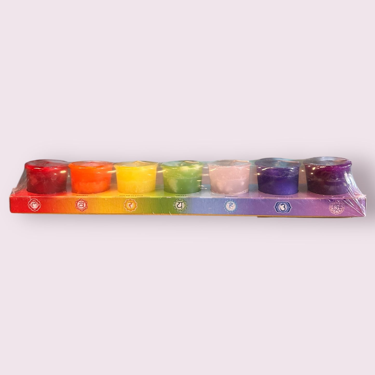 Chakra Votive Candles (Set of 7)