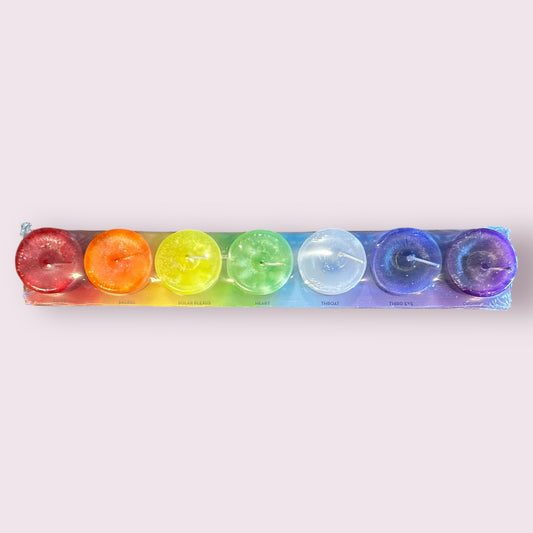 Chakra Votive Candles (Set of 7)