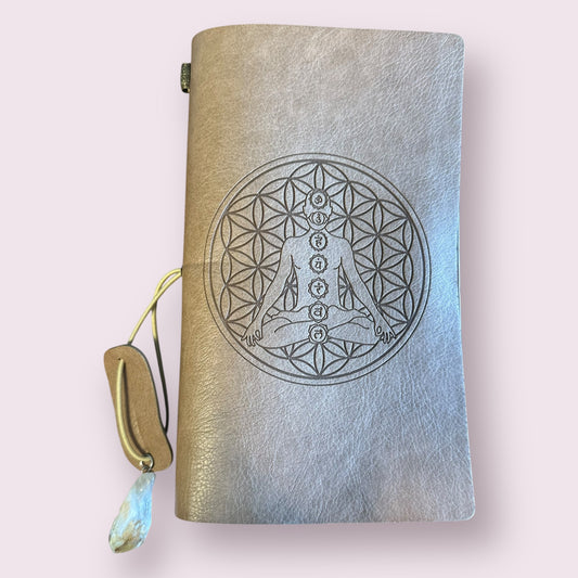 7 Chakra Esoteric crystal Journal 20x10cm