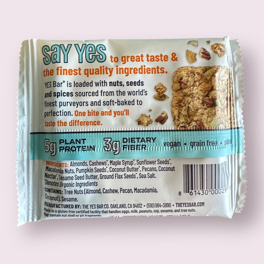 Salted Maple Pecan - Gourmet Plant-Based Snack Bar