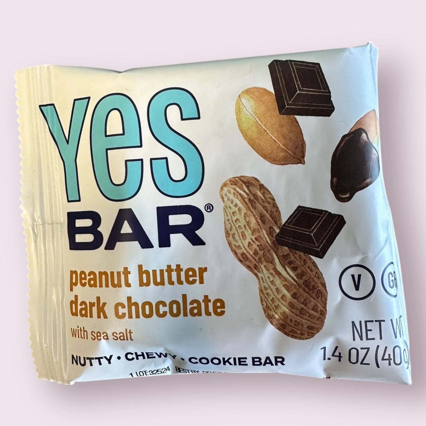 Peanut Butter Dark Chocolate - Gourmet Plant-Based Snack Bar