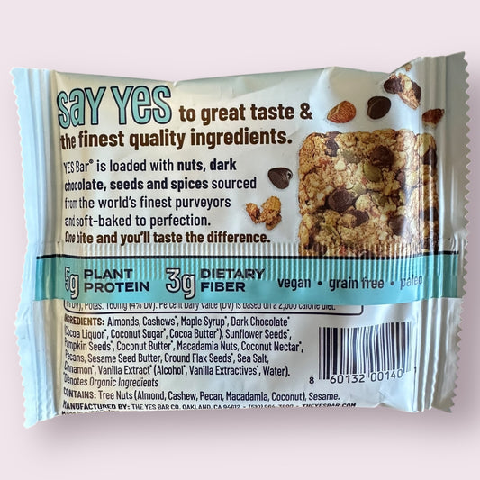 Dark Chocolate Chip - Gourmet Plant-Based Snack Bar