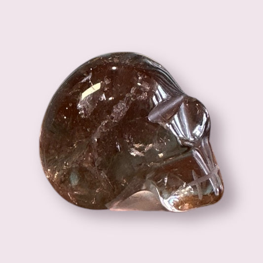 Smoky Quartz Mini Skull 25-30mm
