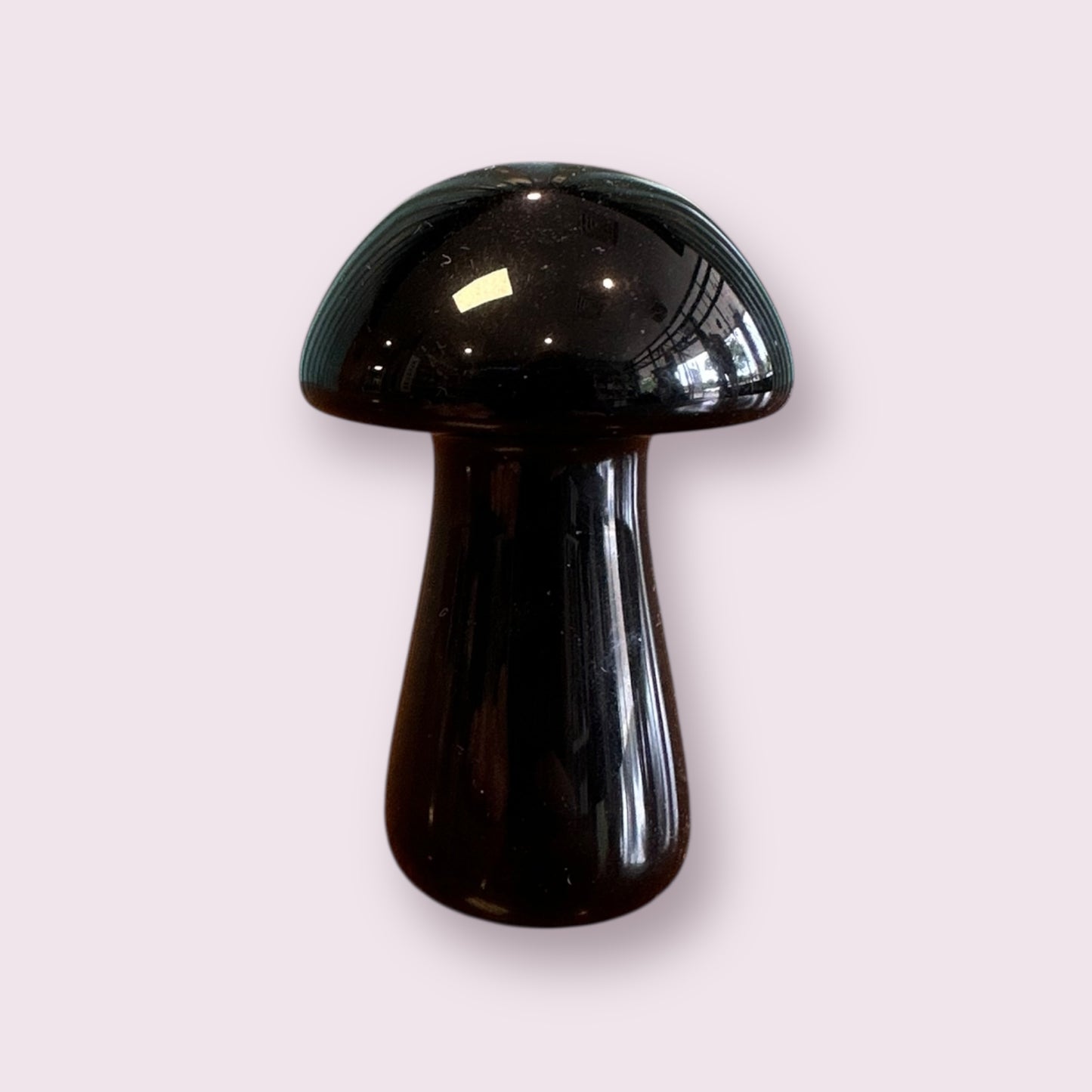 Black Obsidian Magic Mushroom 50mm