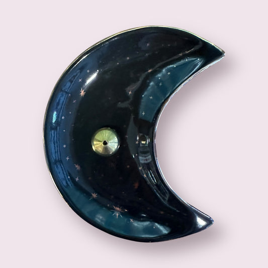 Ceramic Incense Burner - Moon