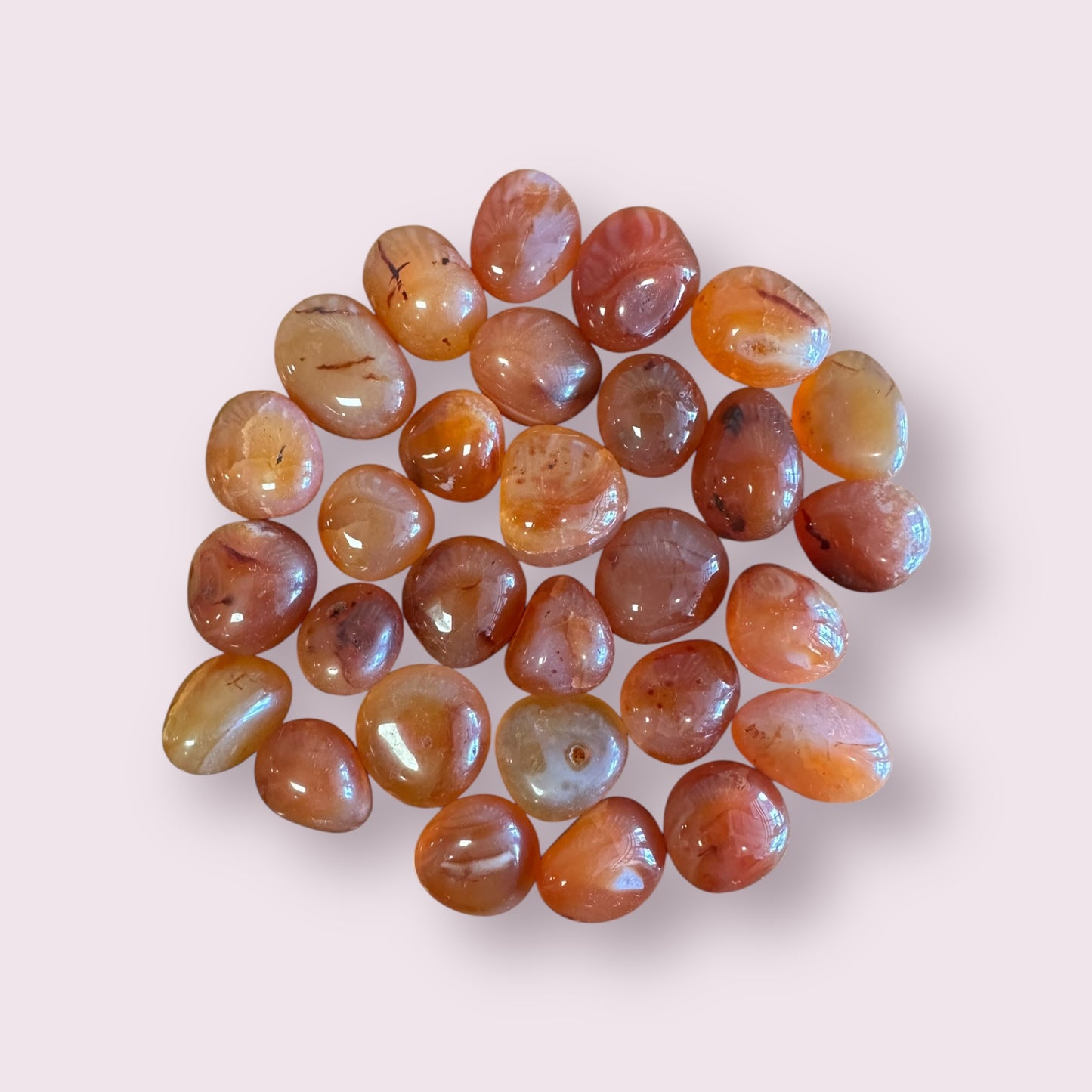 Carnelian Tumbled