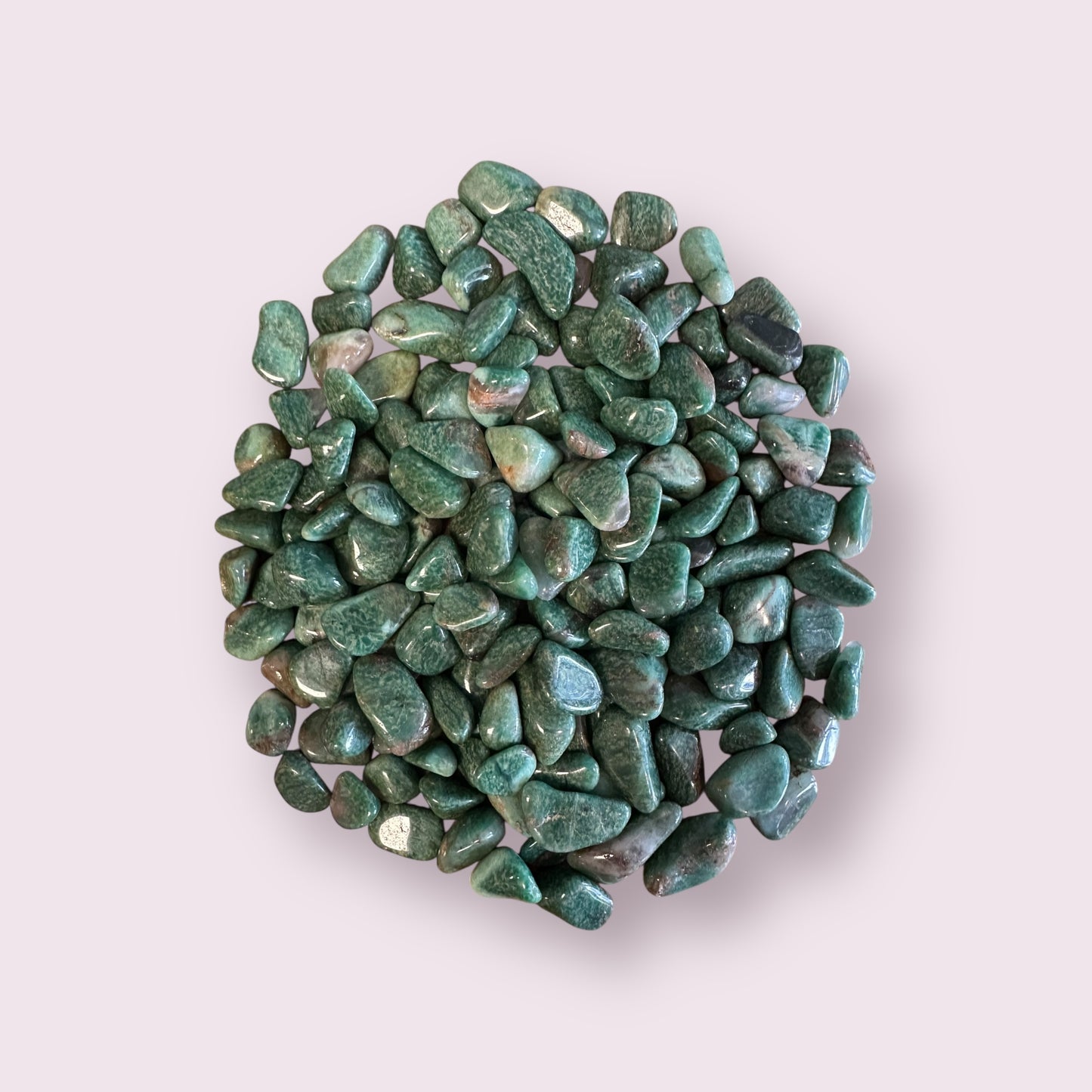 Green Quartz Tumbled Stone