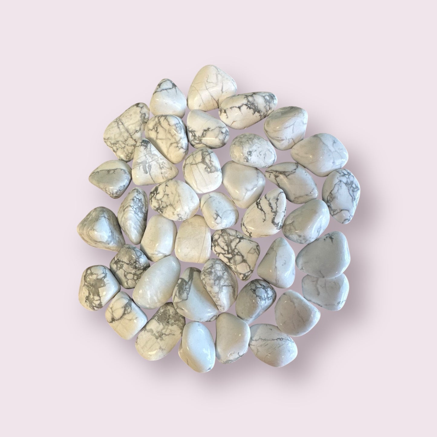 Howlite Tumbled Stones