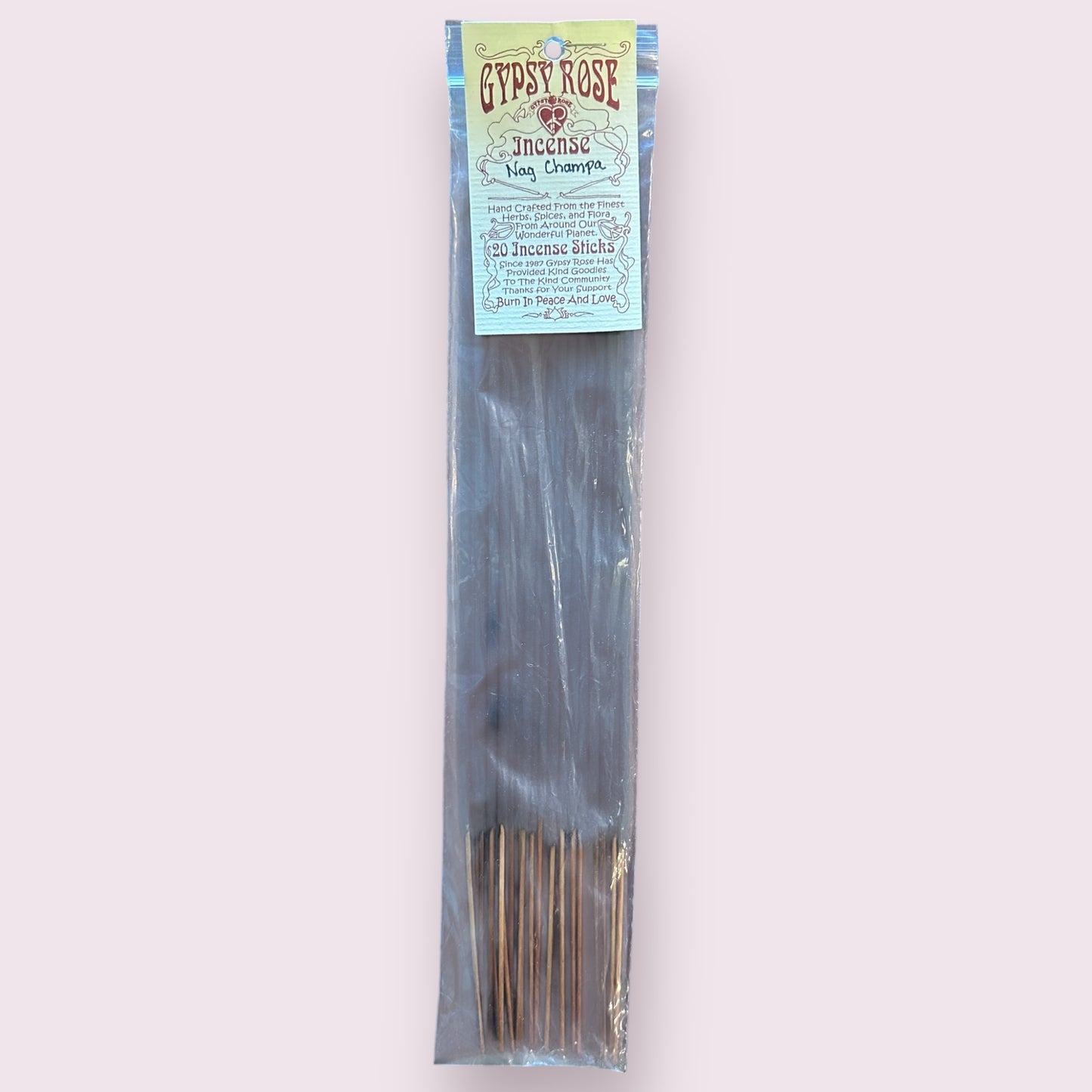 Gypsy Rose Incense 20 Pack