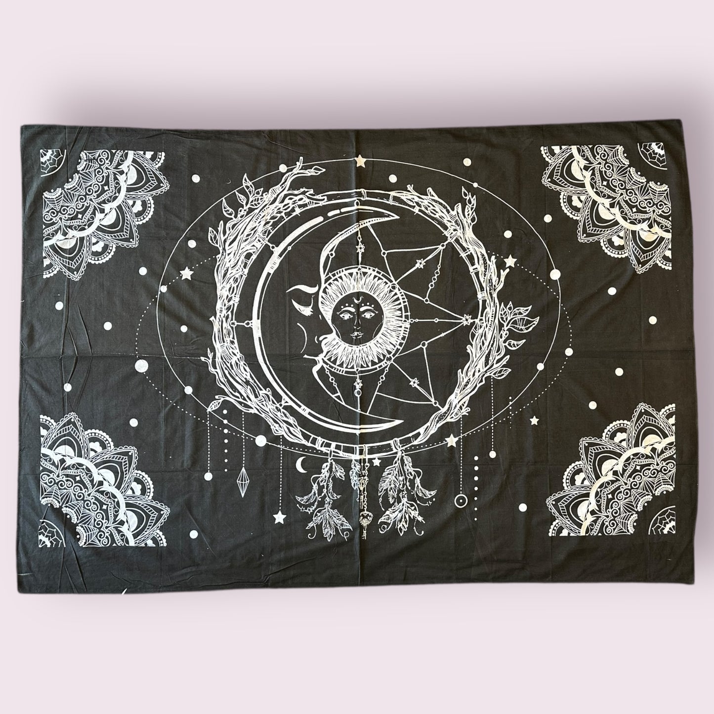 Sun Moon Dreamcatcher Tapestry