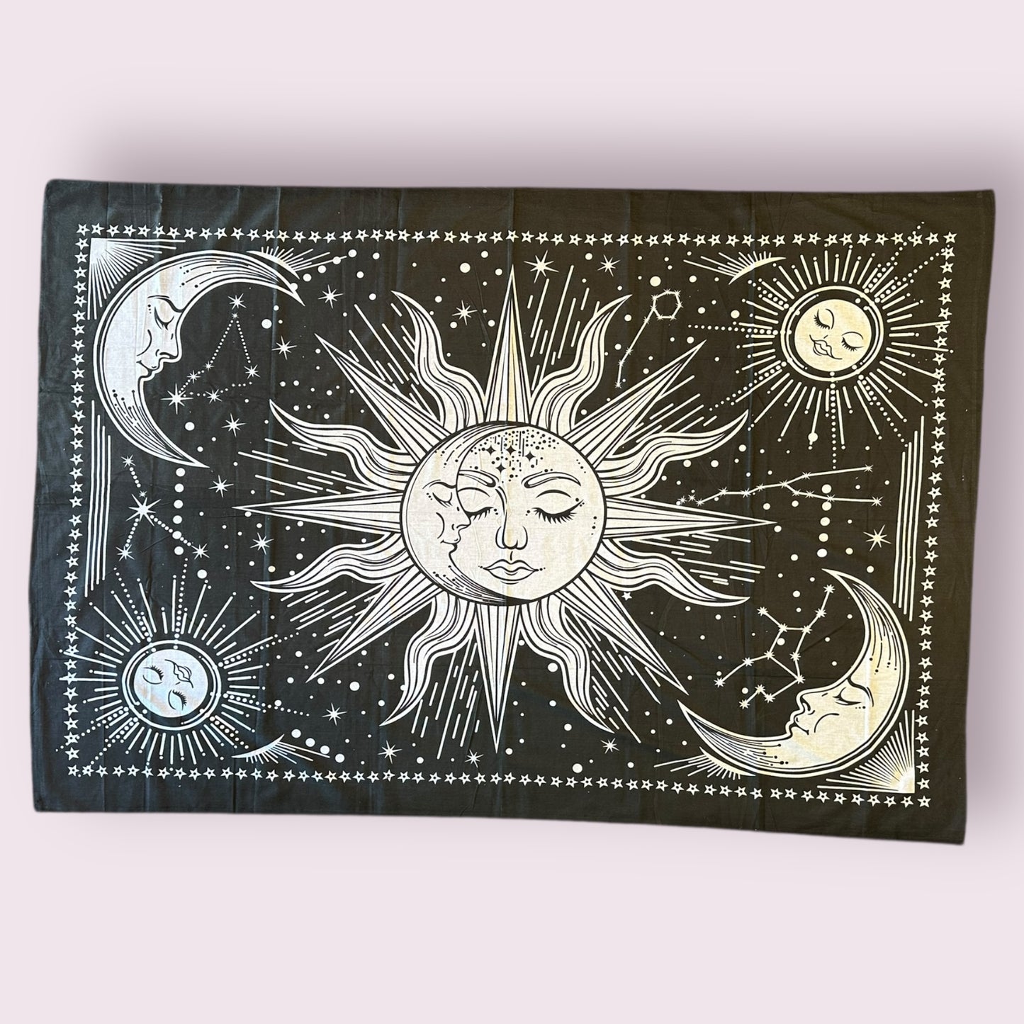 Sun Moon Constellations Tapestry