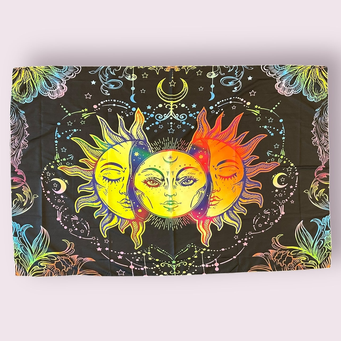 Celestial Polyester Tapestry
