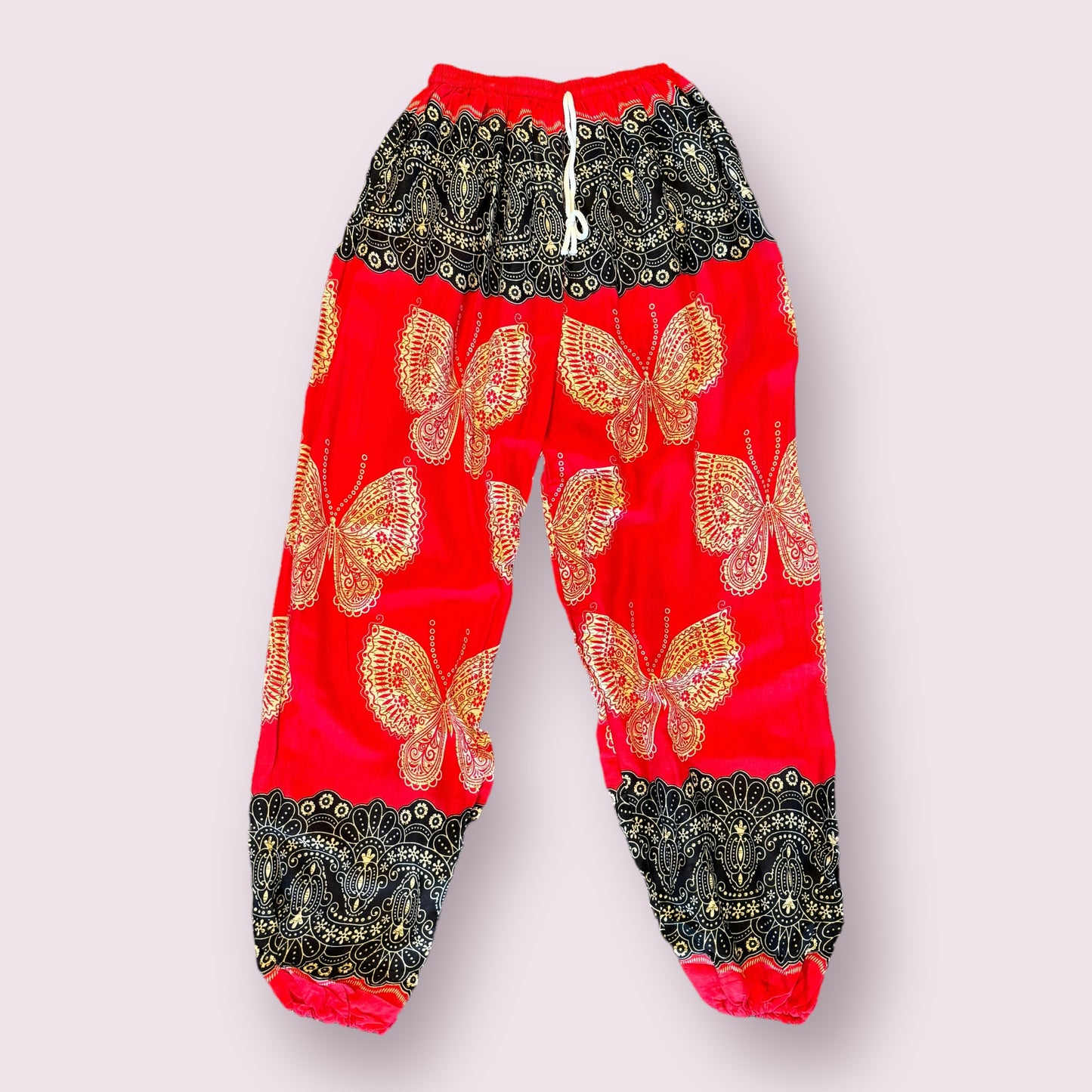 Butterfly Print Resort Pants