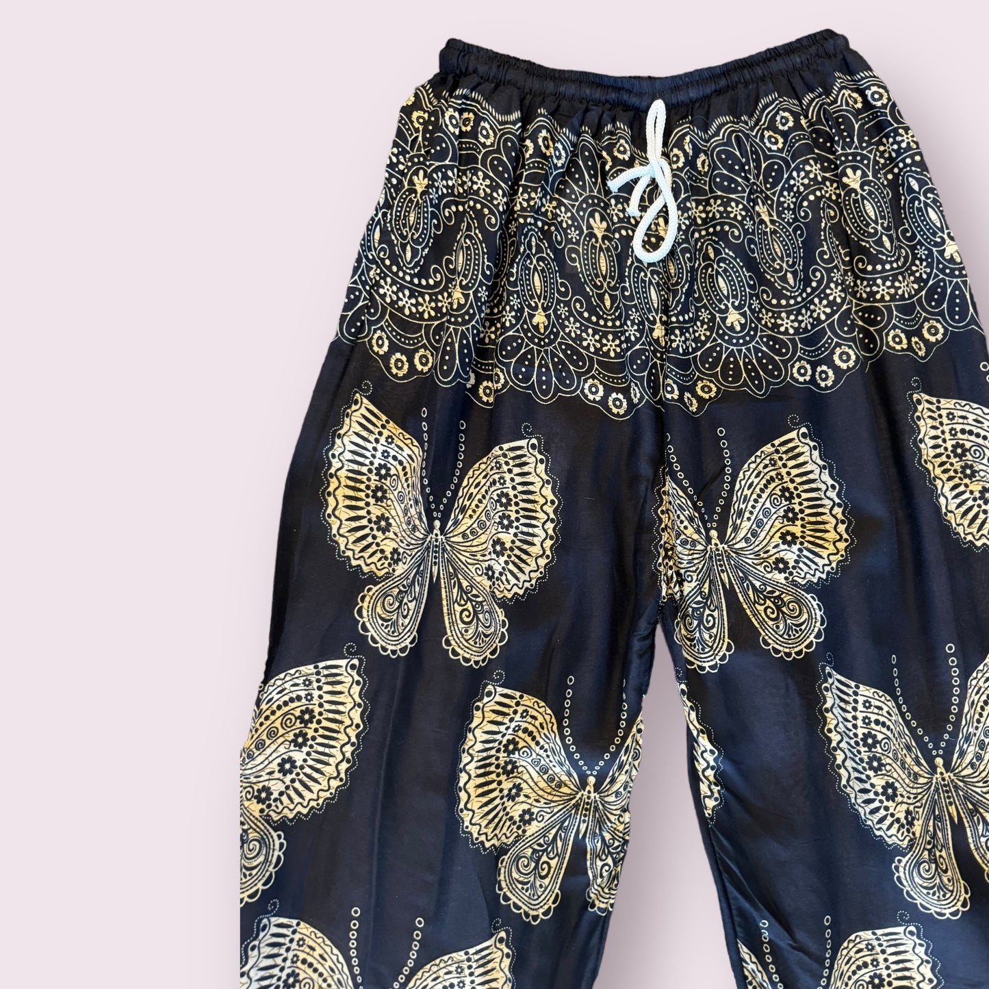 Butterfly Print Resort Pants