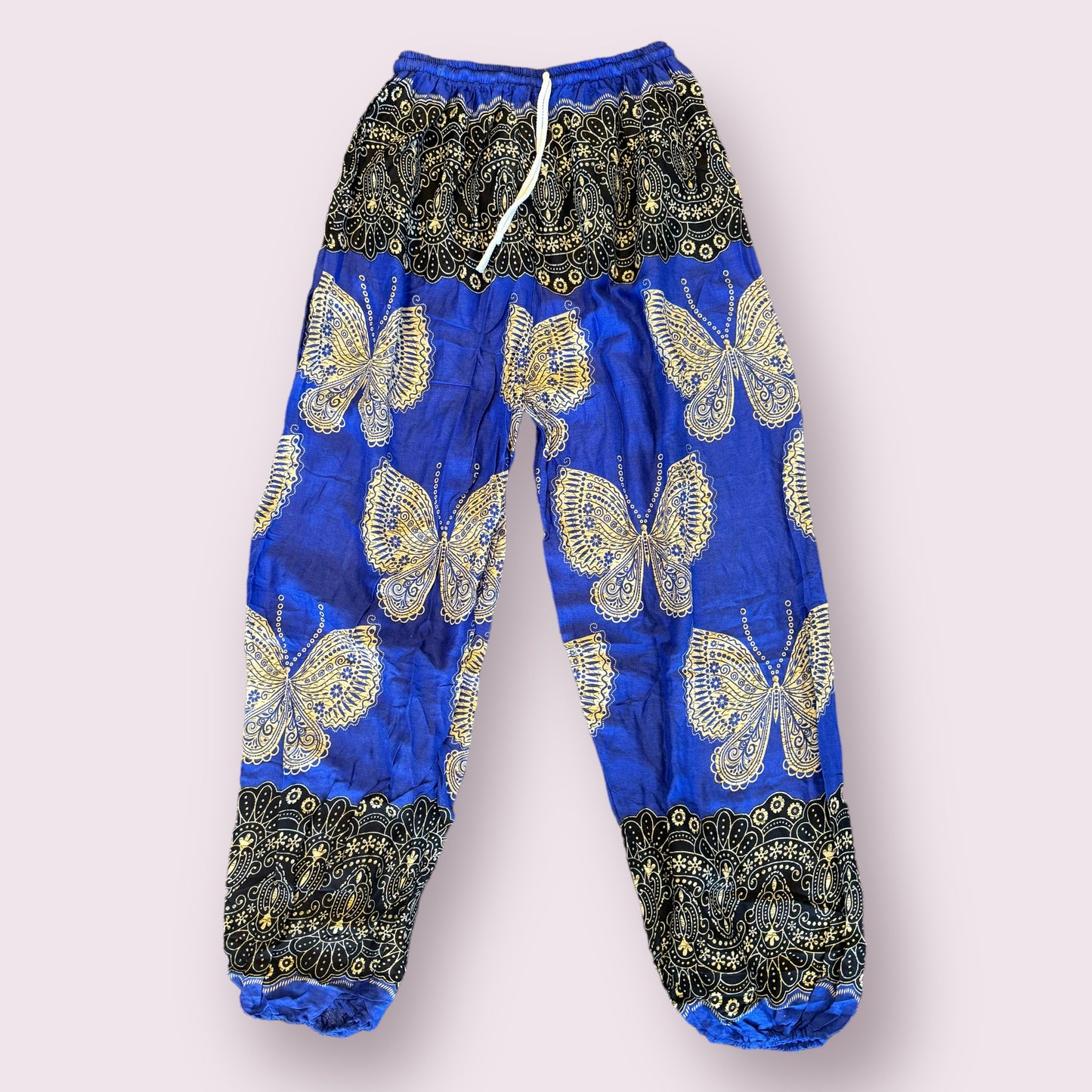 Butterfly Print Resort Pants