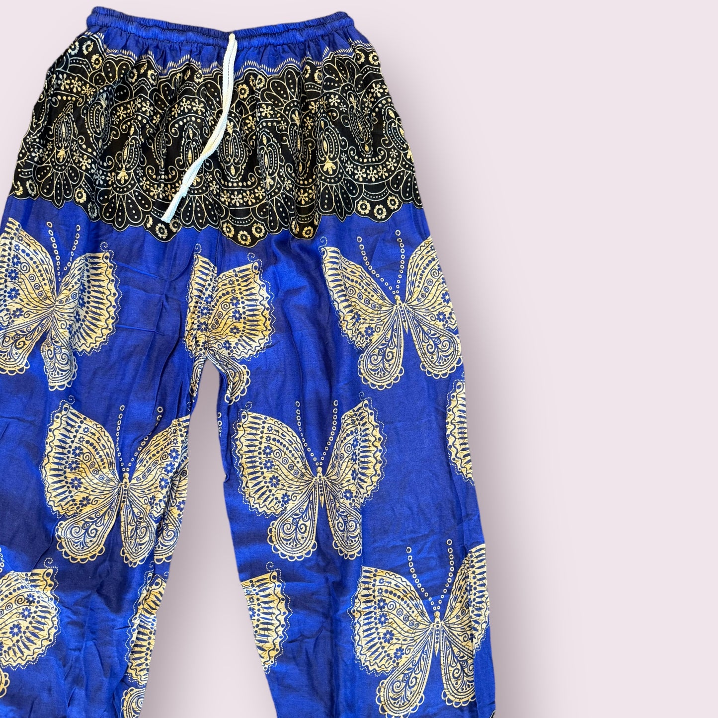Butterfly Print Resort Pants