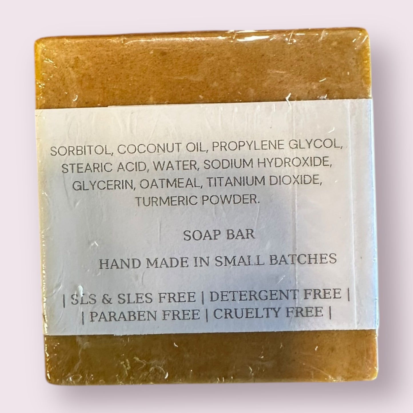 Turmeric Oatmeal Soap Bar