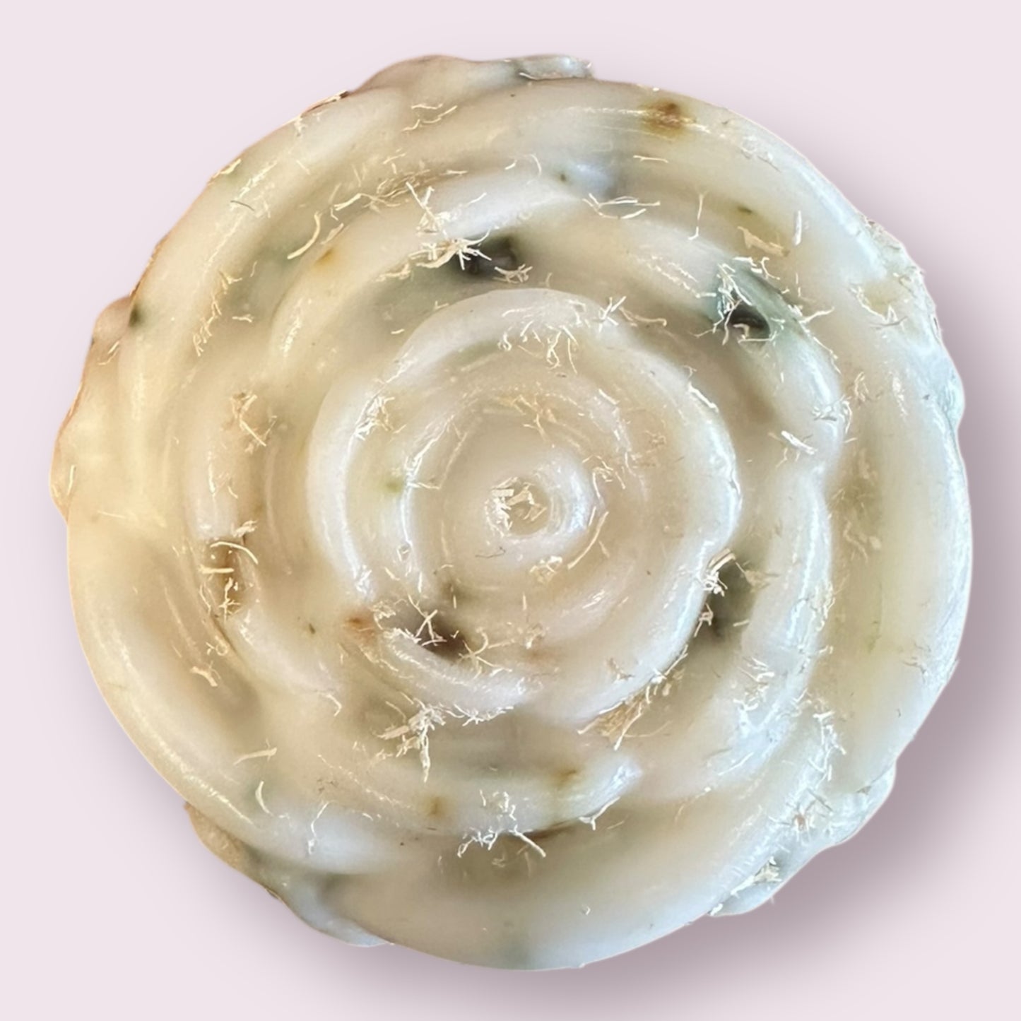 Rose Cedarwood Shredded Loofah Bar Soap